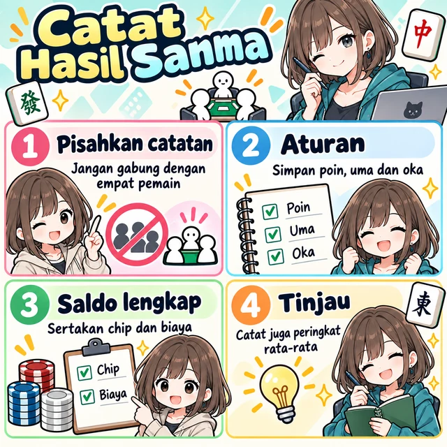 Cara mengelola untung rugi sanma: ilustrasi