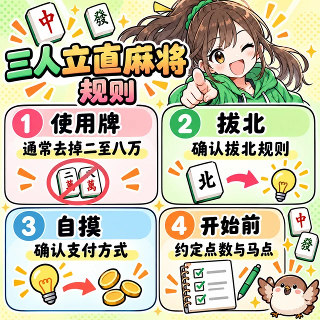 三麻规则一览图解