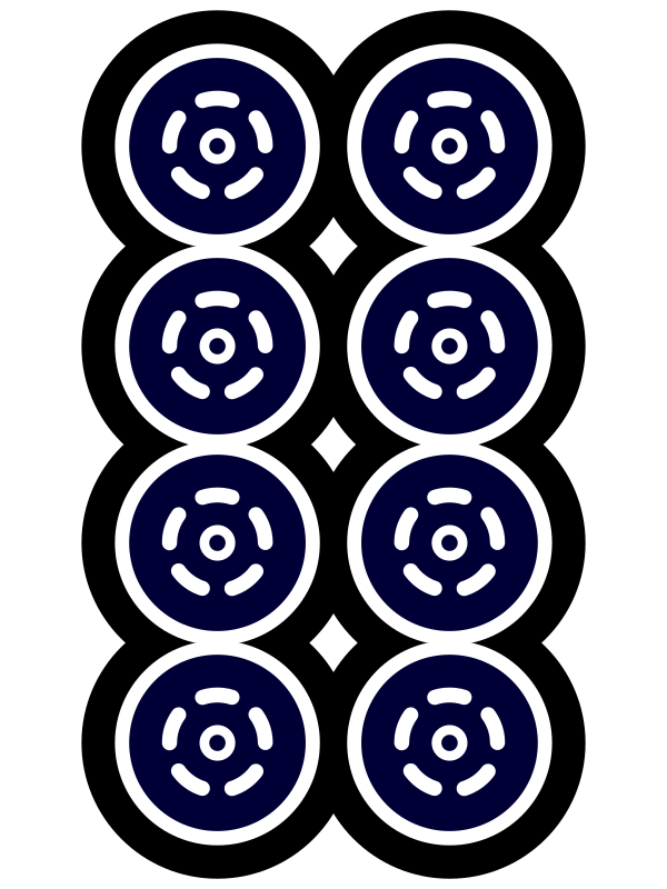 八筒
